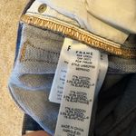 frame denim FRAME LE HIGH SKINNY JEANS WITH BLACK LEATHER  LIKE PIPING SIZE 26 Photo 14