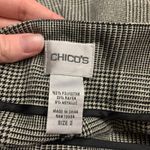 Chico's  Women's Plaid Wide Leg Dress Pants Size 12‎ Career Casual Houndstooth Photo 5