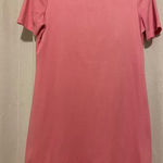 ZARA Barley Worn Velvety Bubble Gum Pink  Tunik Shirt Dress Size Small Photo 0