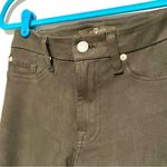 7 For All Mankind Gray Faux Suede Skinny Jeans Jeggings Size 27 Photo 4