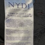 NYDJ  Julia Sateen Relaxed High Rise Flared Jeans In Eggplant, 14R - NWT Photo 7