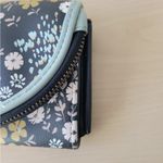 Black and Yellow Floral Clutch with Wrist Strap Photo 5