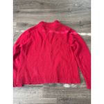 Classic Elements Christmas Snowman Embroidered Zip Up Cardigan Sweater Women Lg Photo 5