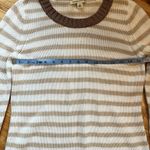 Banana Republic Women’s Metallic Stripe Sweater Size M Photo 4