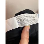 ZARA  tie front straight leg black linen pants size M NWT Photo 3