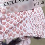 Zaful  Snakeskin Animal Print Knot Bikini Top Photo 4