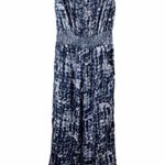 Lucy Paris Strapless Gray Monochrome Jumpsuit Size Large Photo 2