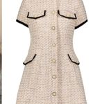 Joy Cioci Emma Boucle tweed dress 0 Pink Photo 0