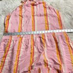 Club Monaco Amirra Dress Women's Plus 14 Pink Striped Silk Sleeveless Midi RTR Photo 10