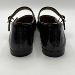 Sam Edelman  Women's Michaela Stud Mary Jane Flat Size 8.5 Black Pattened Leather Photo 6