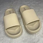 Joomra Cloud Slides Pillow Slippers With Arch Support Cream Khaki Size 9/10 Photo 1