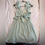 Francesca's mint green flowy dress Photo 1