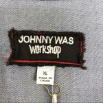 Johnny Was Halley Denim star embroidered jumpsuit Photo 6