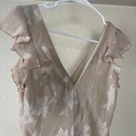 Hot Kiss Vintage Cream Floral Dress Photo 1