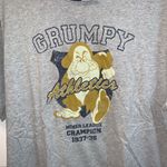 Disney  Grumpy Athletics grey t shirt Photo 2