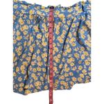 Who What Wear  Blue Daisy Print Skirt Women's Size XL (No Belt) Photo 8