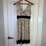 Diane Von Furstenberg  Silk Dress Sleeveless Geometric Print Size 2‎ DVF Photo 1
