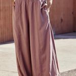 Free People NWT Effortless Easy Pants Fireside Photo 2