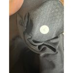 Lululemon Women’s Vent It Out Crop Leggings Size 6 Black Yoga Workout Sheer Leg Photo 4