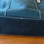 Dooney & Bourke Pebble Grain Small Lexington Black & Brown Pebbled Leather Tote Photo 13