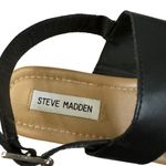 Steve Madden Fifer Black and Zebra Platform Espadrilles Sz 9.5 Photo 3