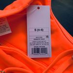 Wild Fable NWT  Women's Cut Out Bralette Bikini Top - Coral Orange | Size: S Photo 8