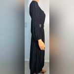 ZARA  Black and White Long Sleeve Dress Photo 9