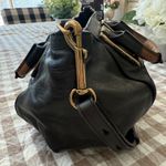 Chloé Vintage Ethel Black and Gold Two Way Handbag, Small Photo 2