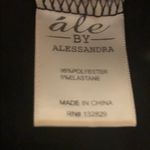 Ále By Alessandra Metallic X Revolve Ana Dress Sz XS black gold cut our Photo 6