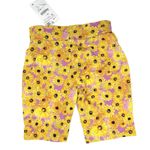 ZARA  NWT Pink Yellow Sunflower Floral Yoga Stretch Athletic Yoga Biker Shorts S Photo 1