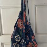 Handprint NYC/Seattle Vintage 100% Cotton Floral Sling Buckle Strap Backpack Bag Photo 3