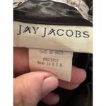 Source Unknown Vintage Jay Jacobs Black Satin Slip Mini Dress Spaghetti Straps V Neck Photo 2