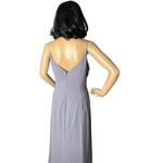 BARI JAY STYLE 1864 bridesmaids dress in gray size 18 Silver Photo 5