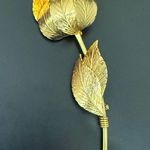 Vintage CORO Textured Gold Photo 1