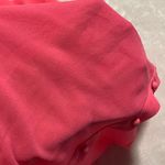 Forever 21 + Hot Pink Button Up Short Sleeve Collar Women Shirt Photo 6