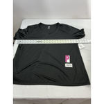 Athletic Works Womans XXL 20 Dri Works Black V Neck Short Sleeve T Shirt NWT Photo 6