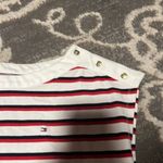 Tommy Hilfiger  knit dress like new. Size large. Nautical. Red white blue Photo 2