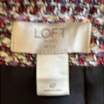 Loft  Outlet Vibrant Tweed‎ Pencil Skirt Size 4 Petite Photo 6