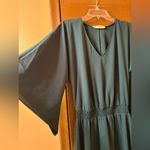 Amanda Uprichard flutter sleeve green mini dress Photo 2