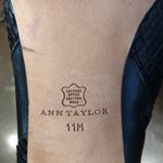 Ann Taylor  faux snake belted heeled boots women’s‎ size 11 black gold Photo 6