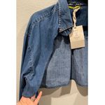 Urban Outfitters RENEWAL Remade Blue Denim Shirt Shrug Photo 3