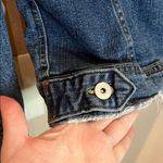 ZARA  Women’s Distressed Denim Jacket Jean Jacket Coat Size Small Photo 11