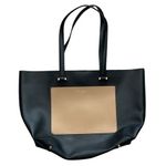 Donna Karan  Black and Tan Tote Photo 0