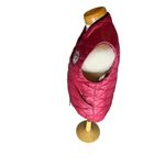 Ivory Ella  maroon burgundy puffer vest size Medium Photo 4