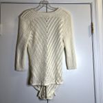 Guess  open knit cardigan size M Y2K revival era ivory white Photo 5