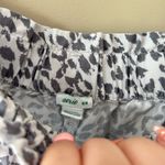 Aerie  High Waist Leopard Print Shorts - Black and White Photo 2