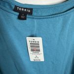 Torrid Women's NEW  Size‎ 1 Teal Callie Tshirt Dress Short Sleeve Photo 2