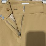 Aritzia  Mustard Ankle Cropped Pants Photo 4