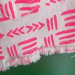 Dollhouse  Hot Pink White Distressed Jean Shorts Size‎ 12 EUC! Photo 5