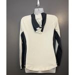 Ralph Lauren Lauren Jacket Womens Small White Gray Hooded Full Zip Activewear Photo 4